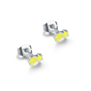 Orecchini stella smaltata | Gioielli Nickel Safe